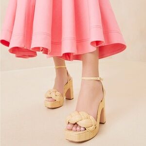 Loeffler Randall Fae Platform Heel 9.5